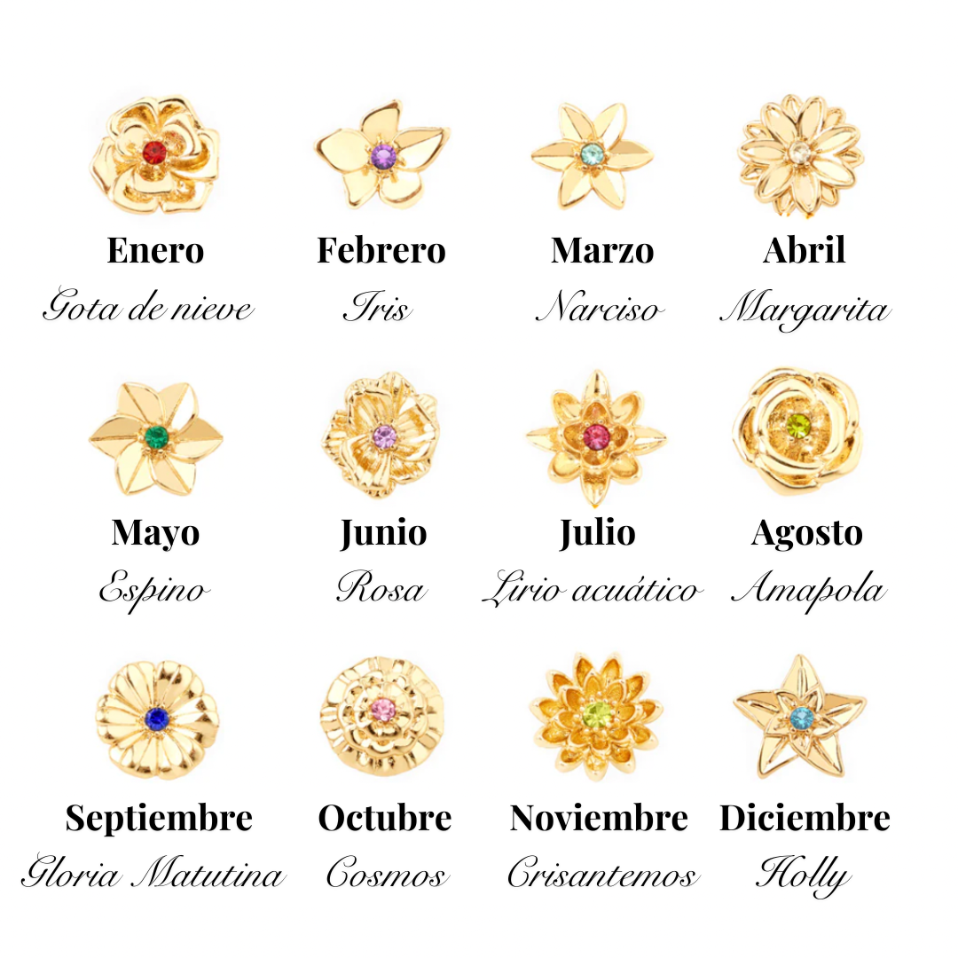 Life Flowers Bracelet - Customizable