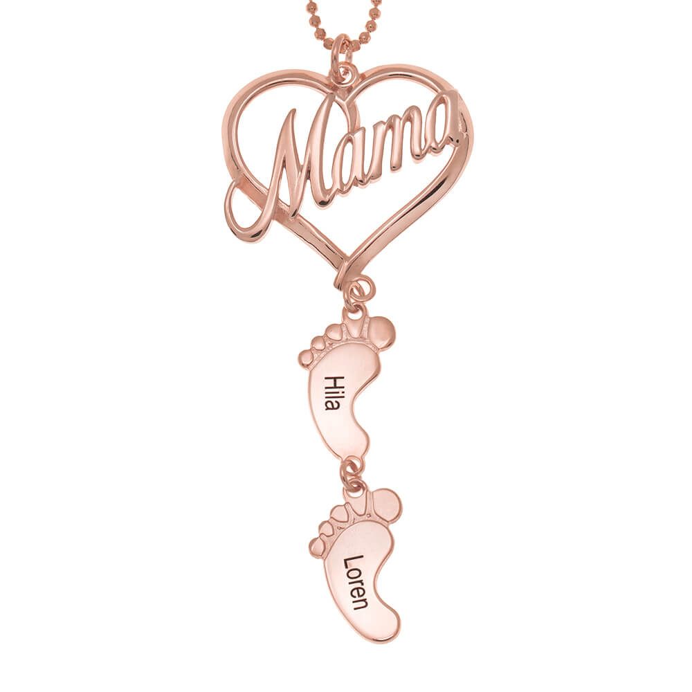 Necklace - "Little Feet"