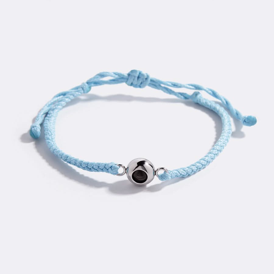Braided Bracelet - Personalized Photo Projection