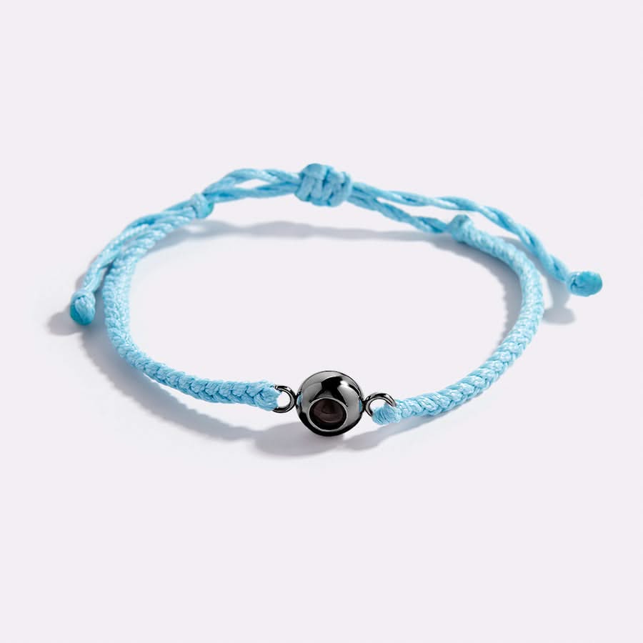 Braided Bracelet - Personalized Photo Projection