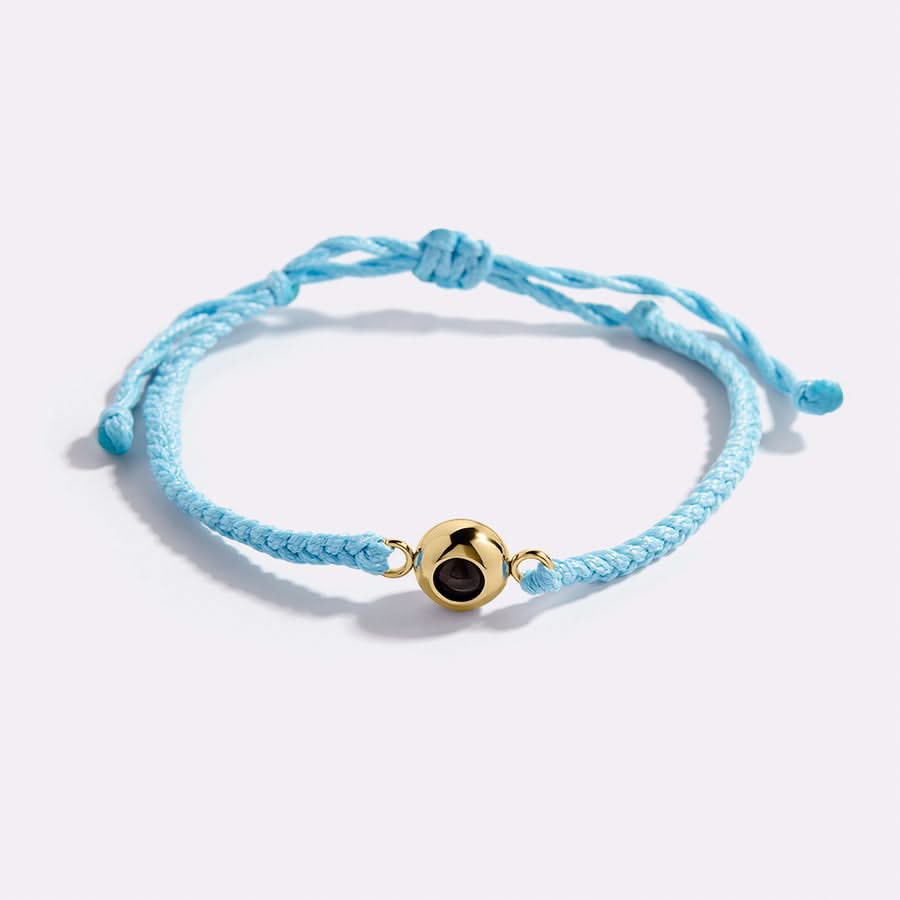 Braided Bracelet - Personalized Photo Projection