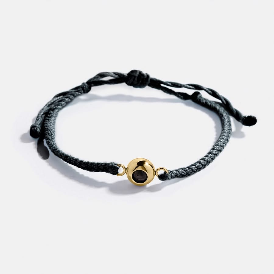 Braided Bracelet - Personalized Photo Projection