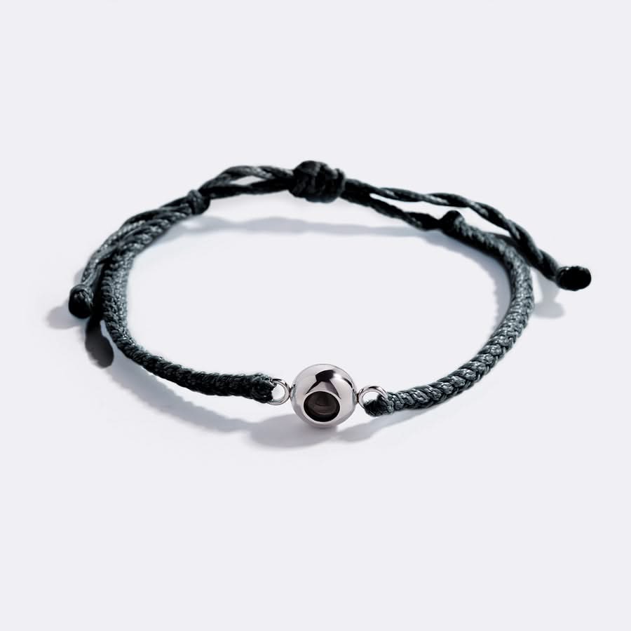 Braided Bracelet - Personalized Photo Projection