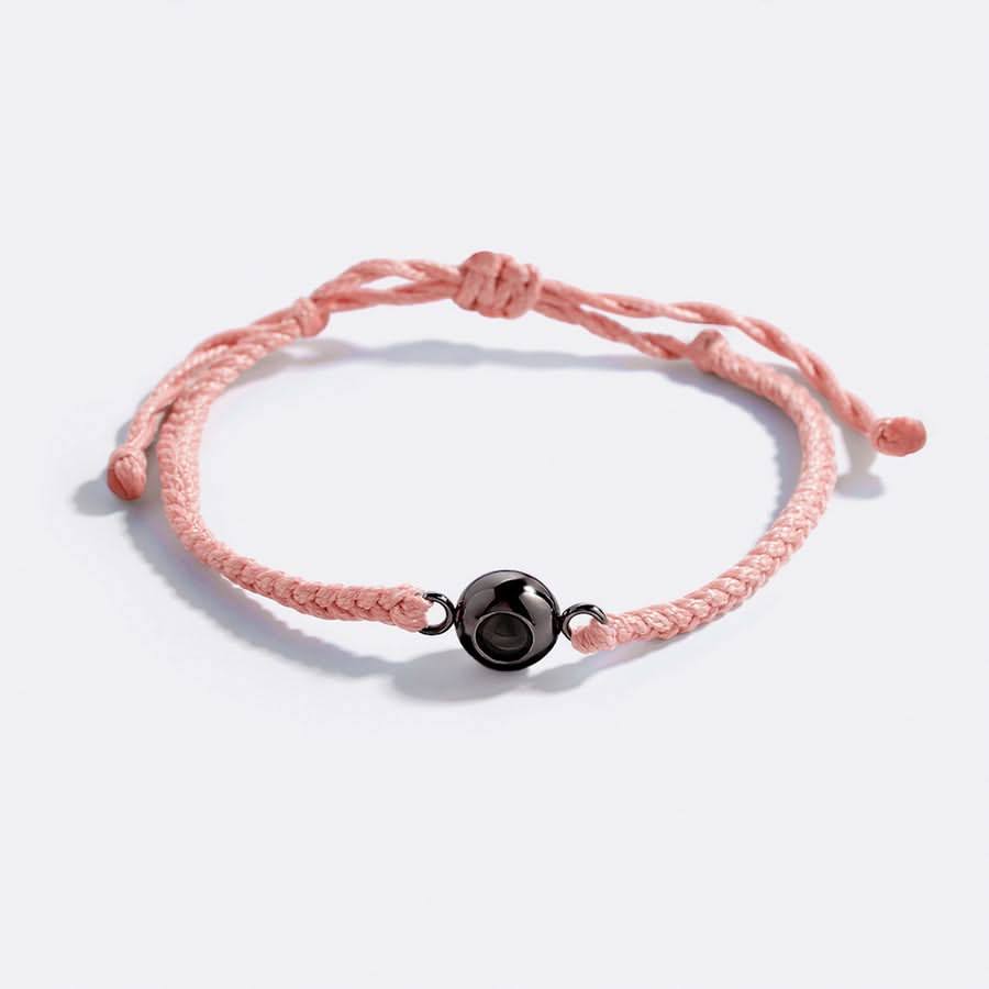 Braided Bracelet - Personalized Photo Projection