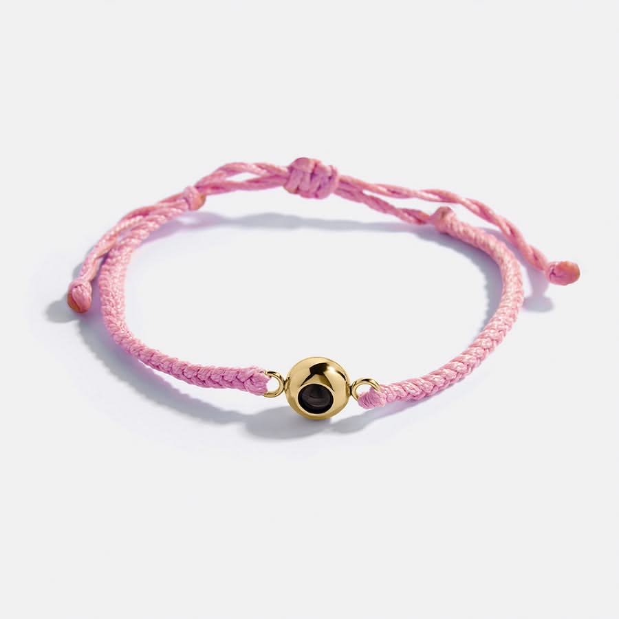 Braided Bracelet - Personalized Photo Projection