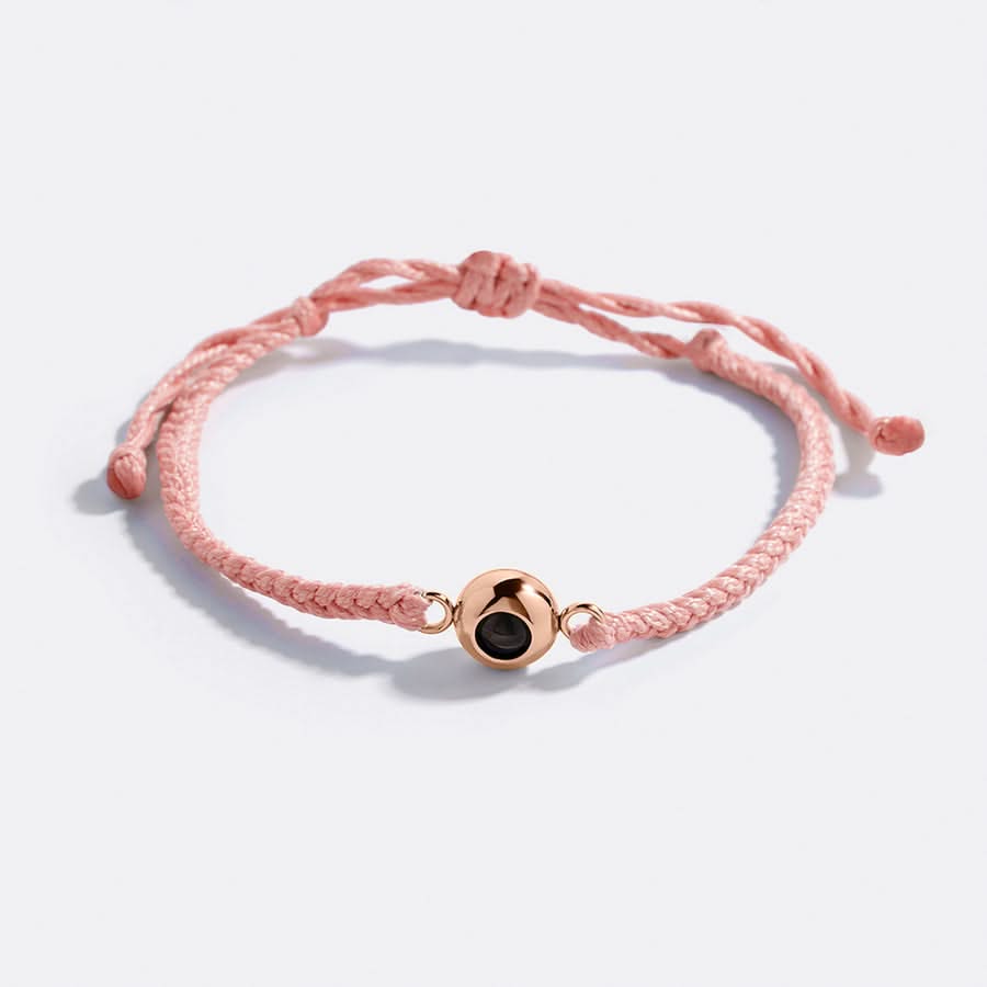 Braided Bracelet - Personalized Photo Projection