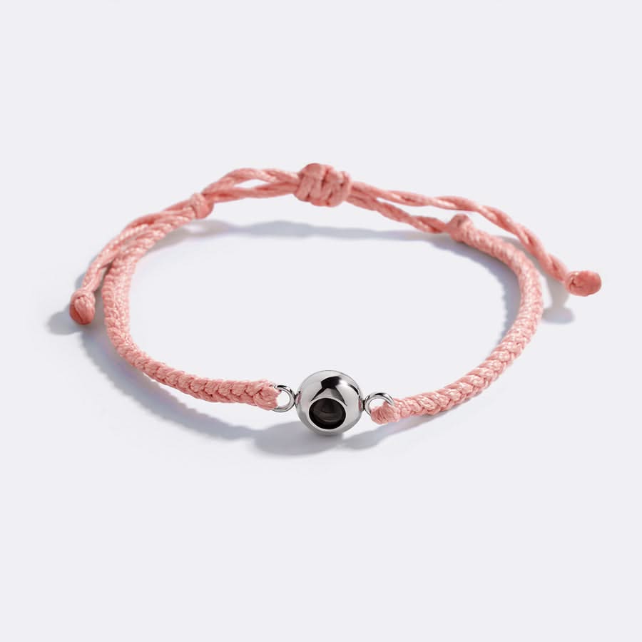 Braided Bracelet - Personalized Photo Projection