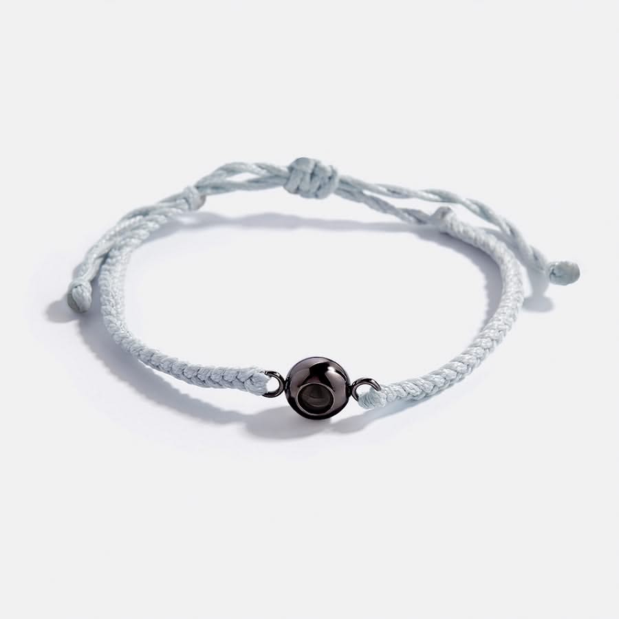Braided Bracelet - Personalized Photo Projection