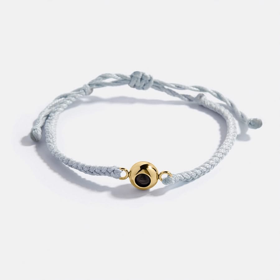 Braided Bracelet - Personalized Photo Projection