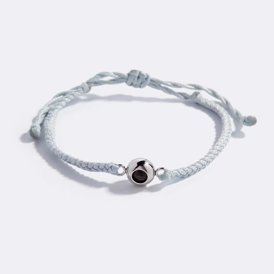 Braided Bracelet - Personalized Photo Projection
