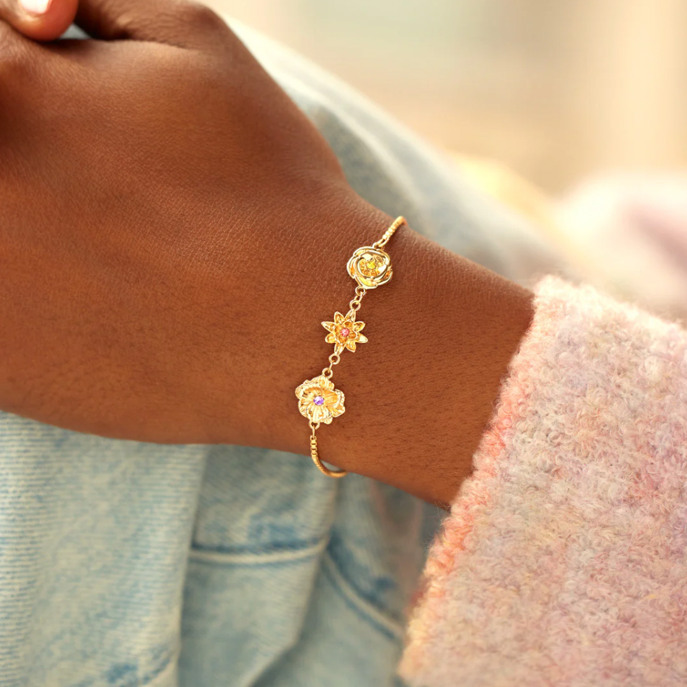 Life Flowers Bracelet - Customizable
