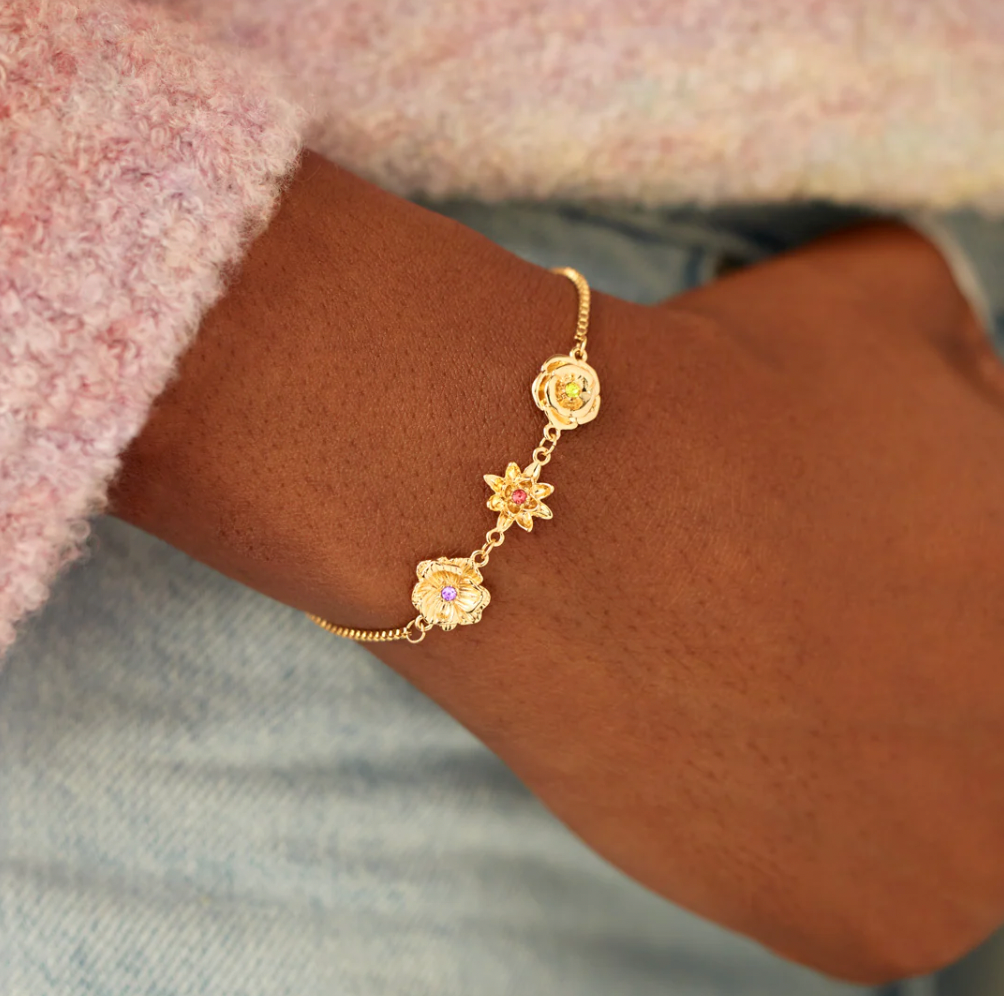 Life Flowers Bracelet - Customizable