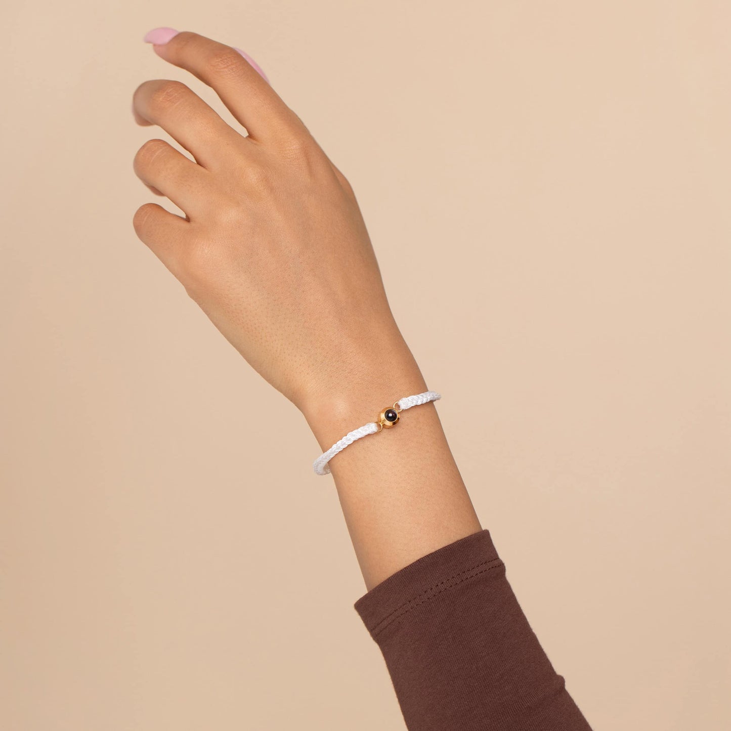Braided Bracelet - Personalized Photo Projection