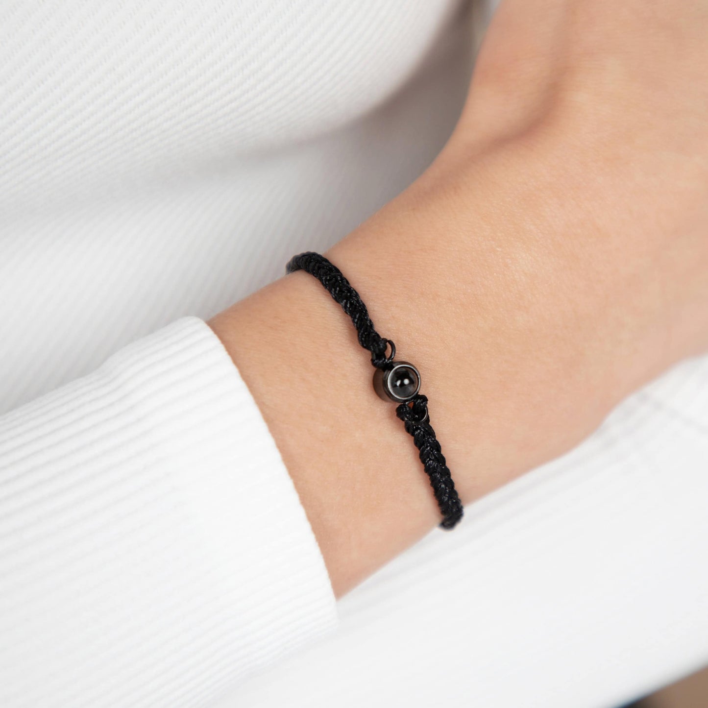 Braided Bracelet - Personalized Photo Projection