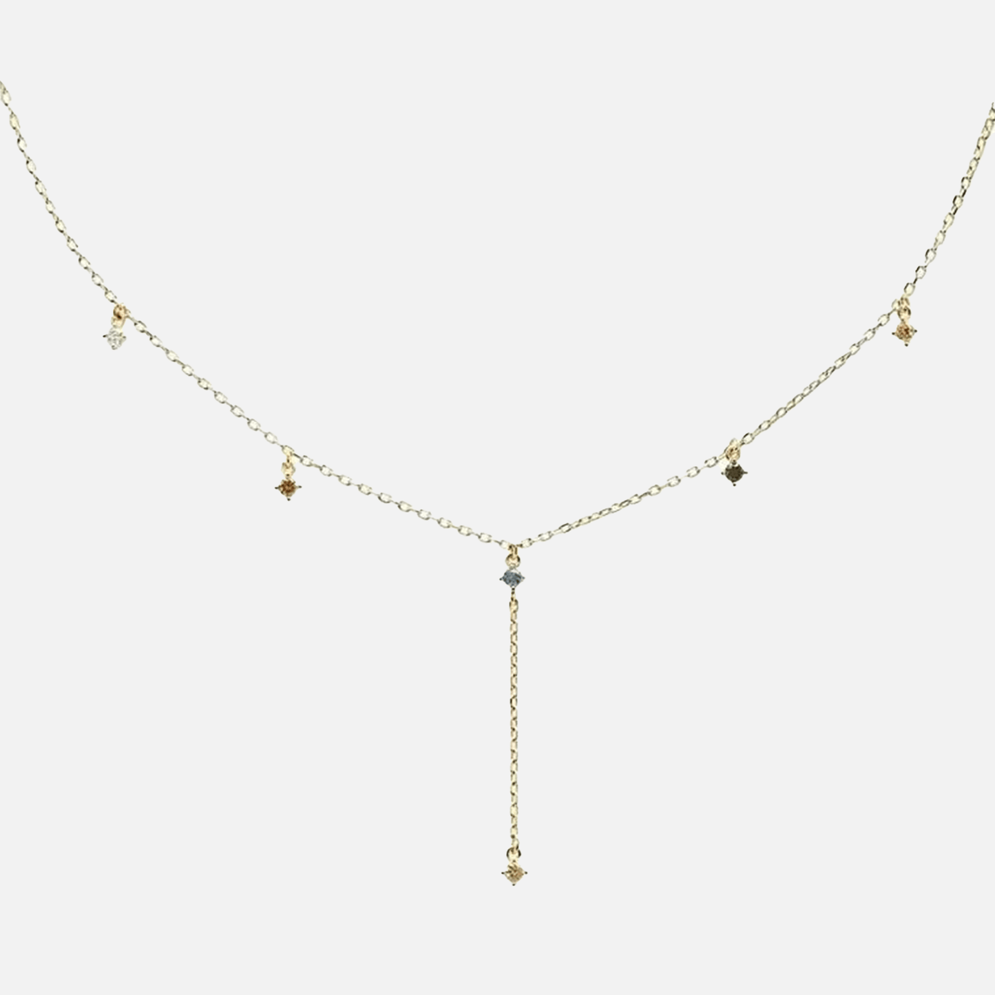Necklace charm of elegant simplicity