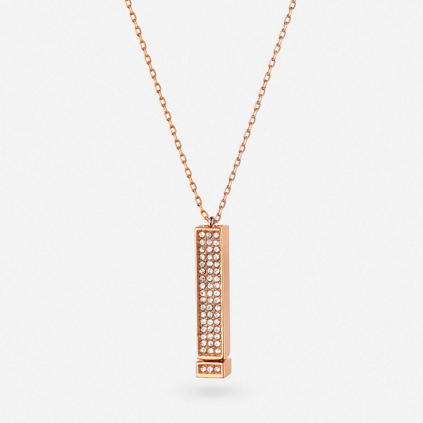 Rose Gold Necklace "I Love You" - An Eternal Jewelry