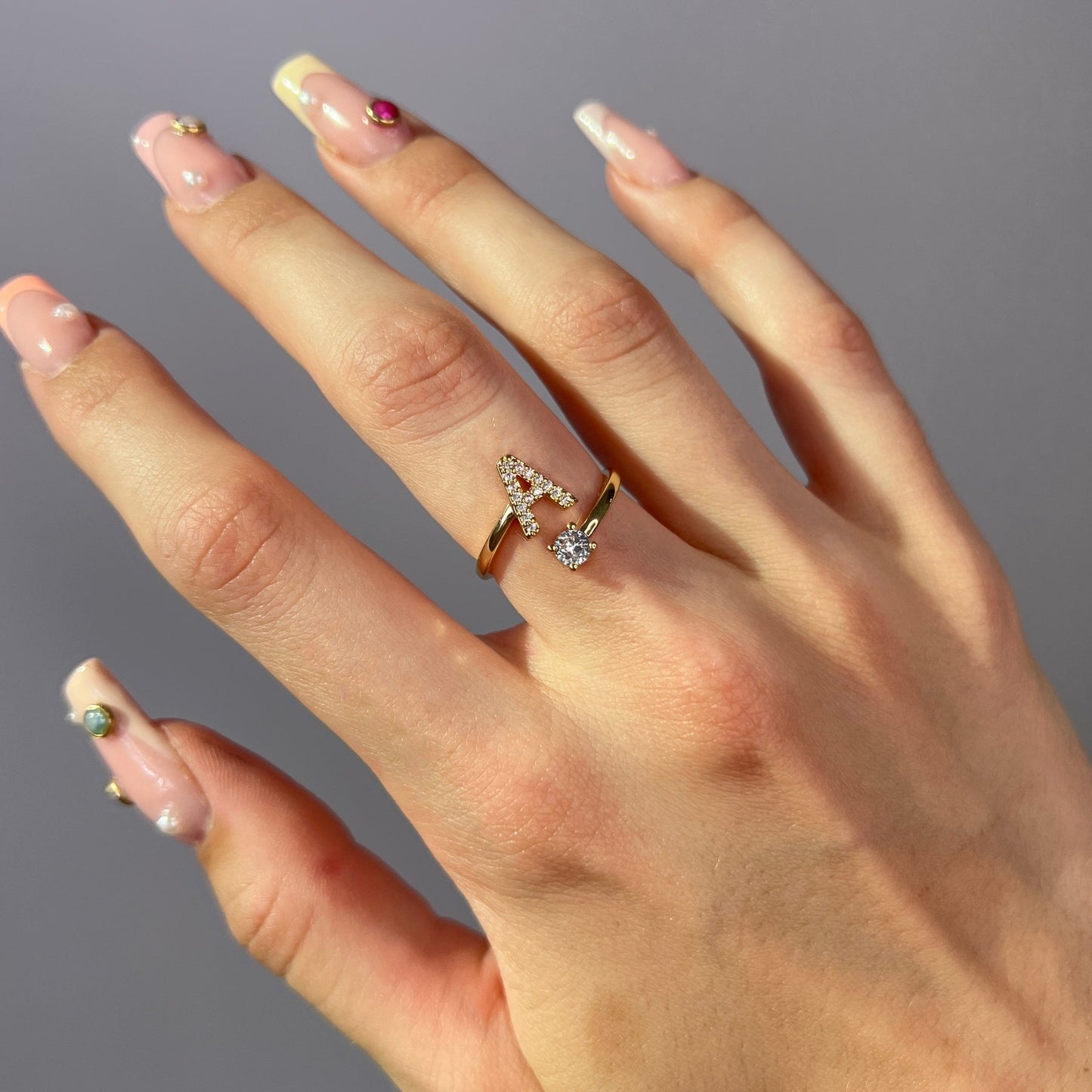 Plush Box & Initial Ring