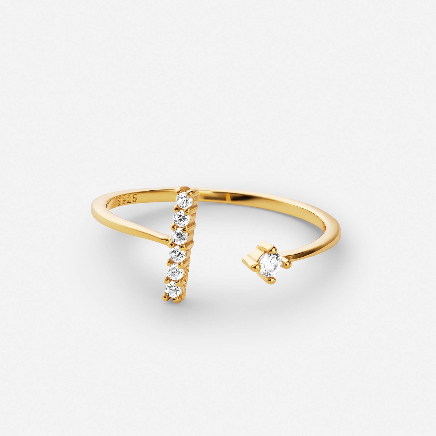 Radiant Precious Stone Ring Valerie