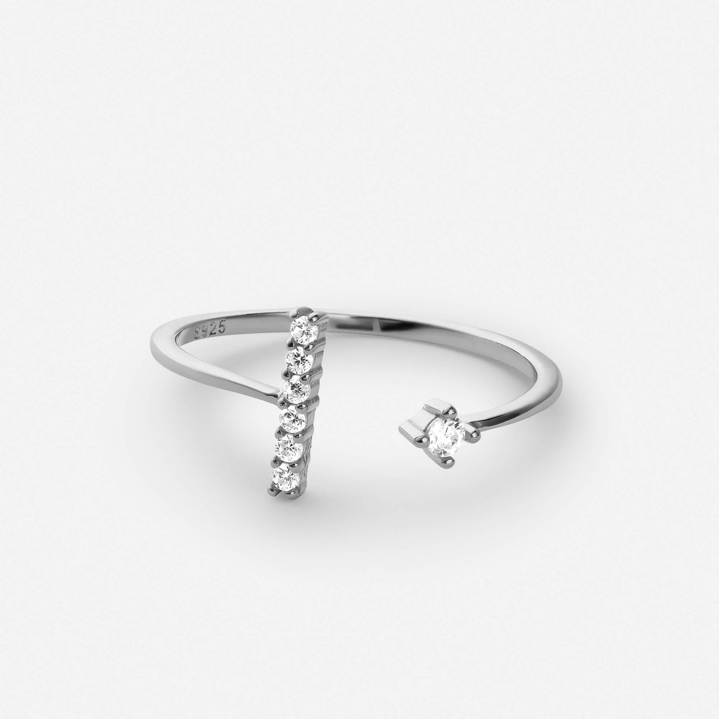 Radiant Precious Stone Ring Valerie