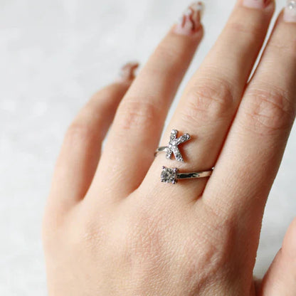 Eternal Rose Box & Initial Ring