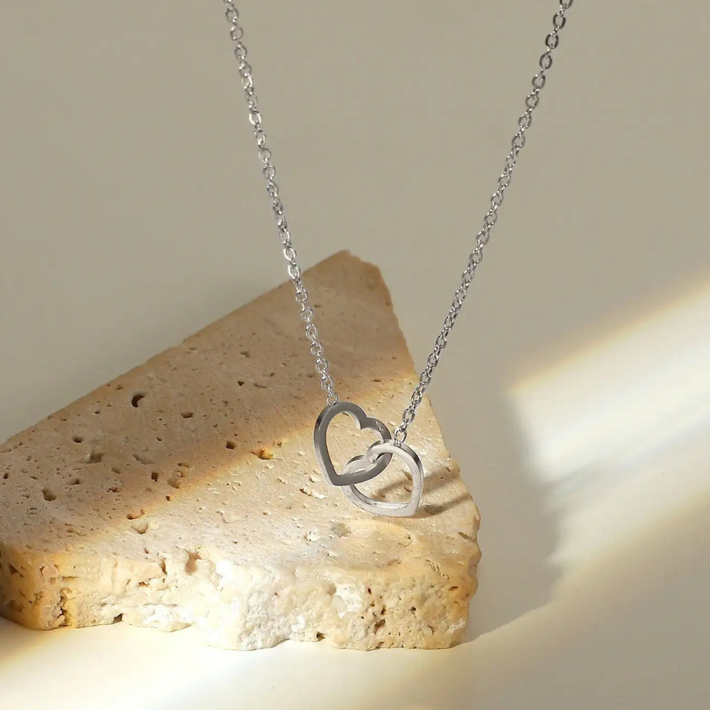 Eternal Pink Safe & Personalized Heart Necklace