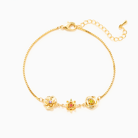 Life Flowers Bracelet - Customizable
