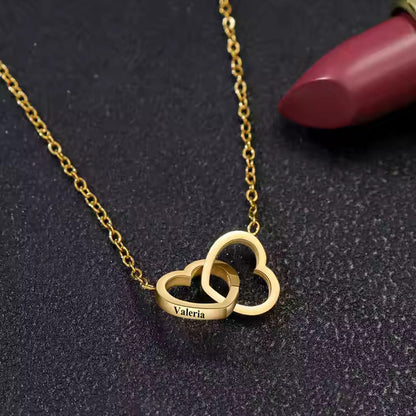 Bear Box & Personalized Heart Necklace