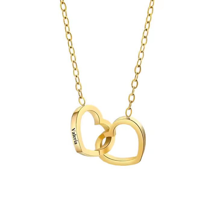 Eternal Love Chest & Personalized Heart Necklace