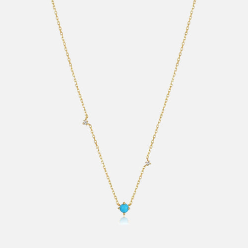 Stunning Turquoise Pearl Elegance Necklace