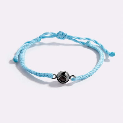 Braided Bracelet - Personalized Photo Projection