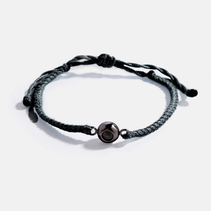 Braided Bracelet - Personalized Photo Projection