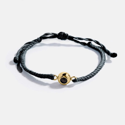 Braided Bracelet - Personalized Photo Projection
