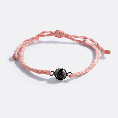 Braided Bracelet - Personalized Photo Projection
