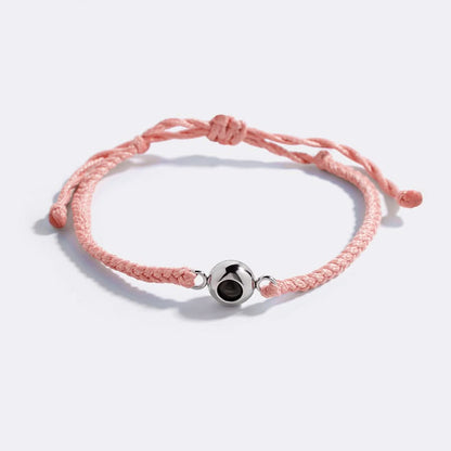 Braided Bracelet - Personalized Photo Projection