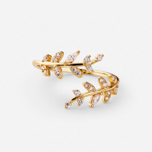 Elegance Leaf Ring