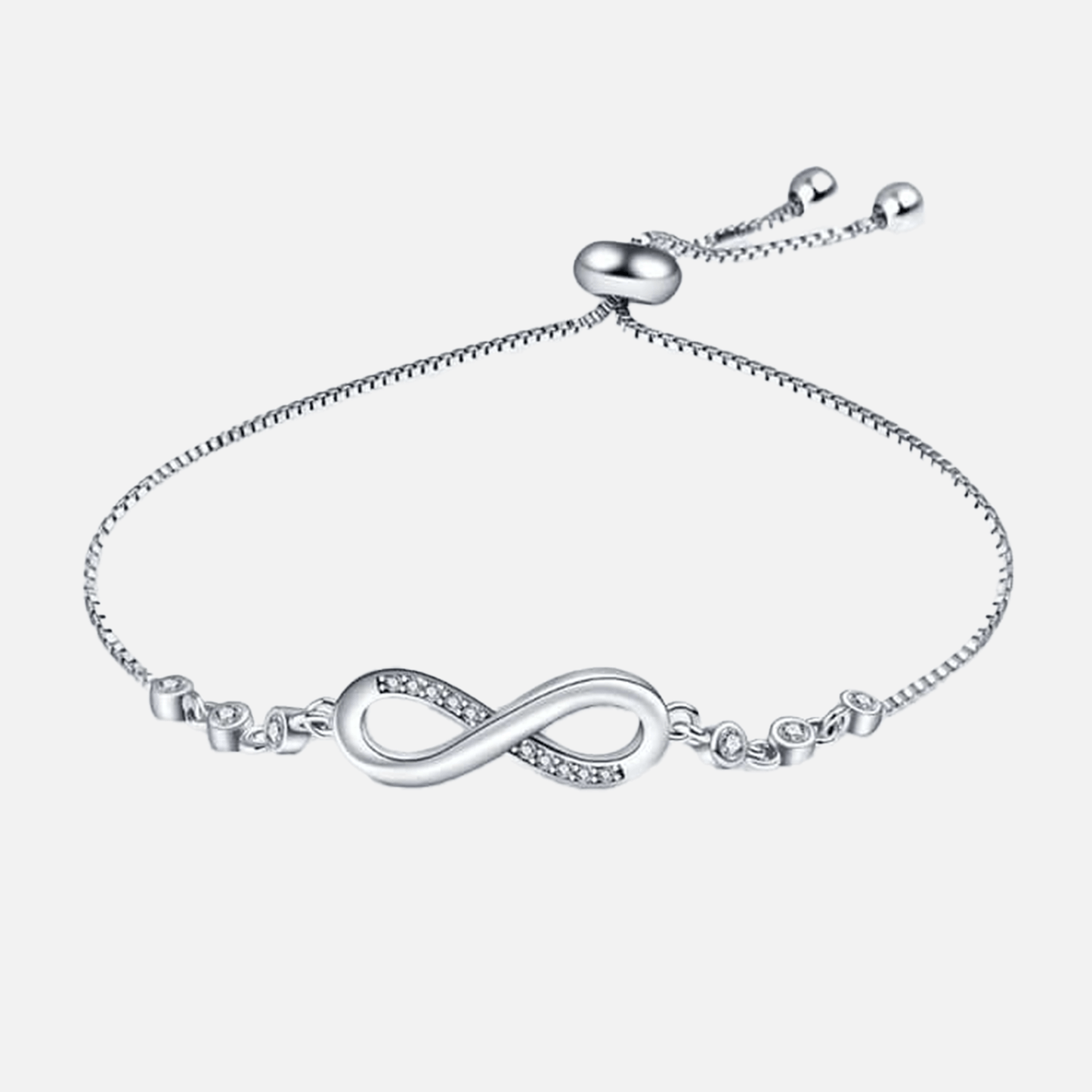 Timeless Romance Sterling Silver Bracelet