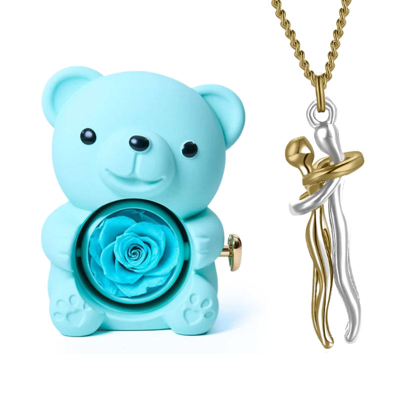 Bear Box & Eternal Love Necklace