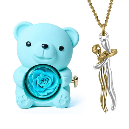 Bear Box & Eternal Love Necklace