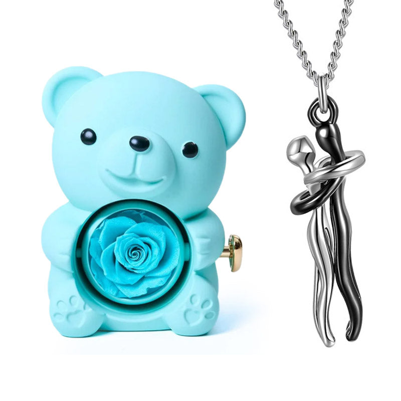 Bear Box & Eternal Love Necklace