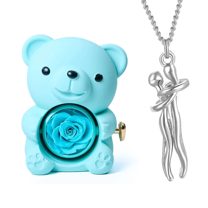 Bear Box & Eternal Love Necklace