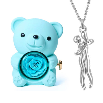 Bear Box & Eternal Love Necklace