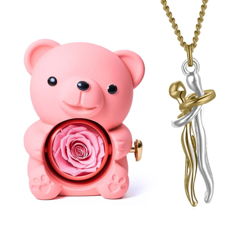 Bear Box & Eternal Love Necklace