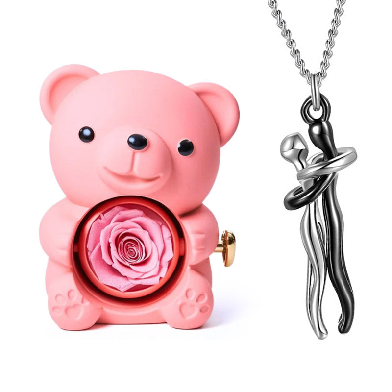Bear Box & Eternal Love Necklace