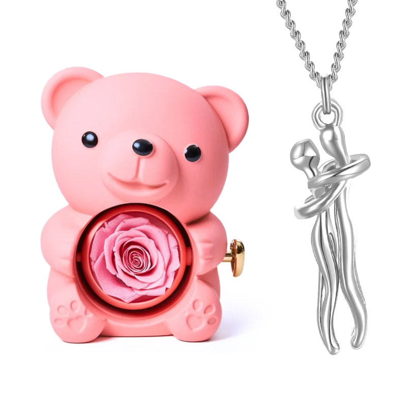 Bear Box & Eternal Love Necklace