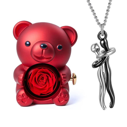 Bear Box & Eternal Love Necklace