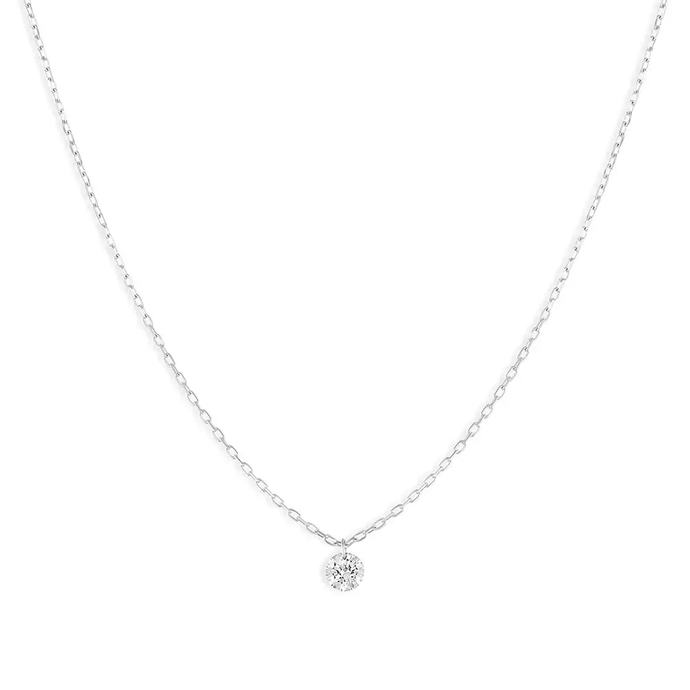 Elegant Crystal Pendant Necklace