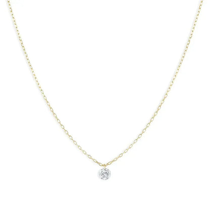 Elegant Crystal Pendant Necklace