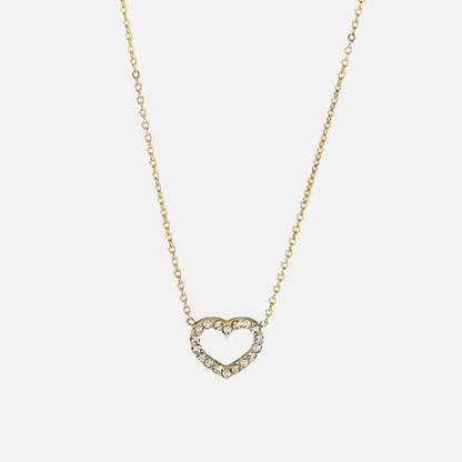 Charming Heart-Shaped Pendant Necklace