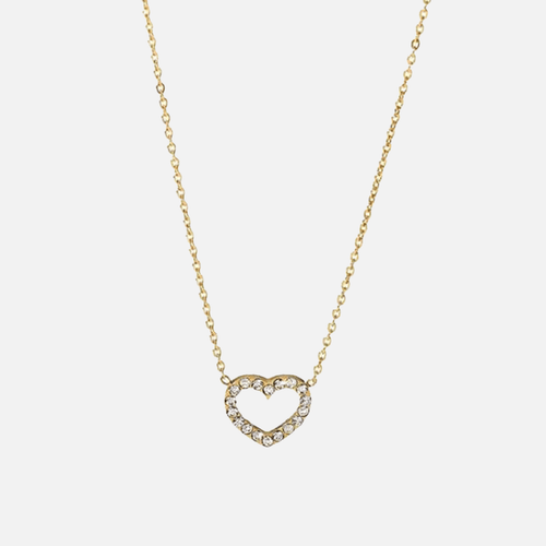 Charming Heart-Shaped Pendant Necklace