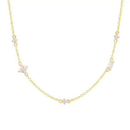 Vibrant Mixed Gemstone Necklace